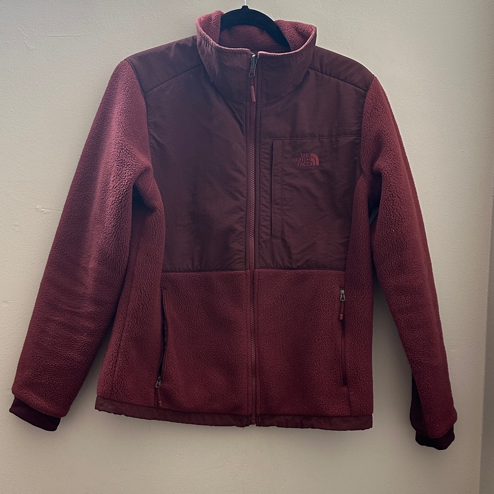 The North Face Denali Maroon Fleece Jacket